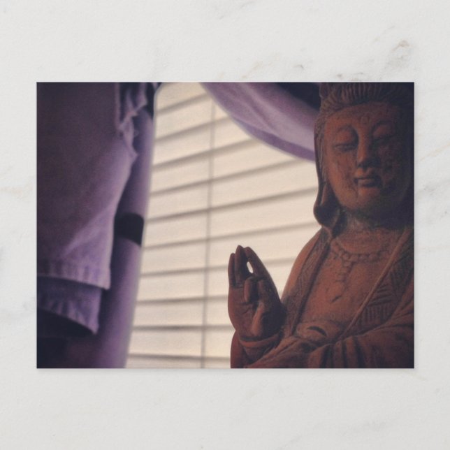 Zen-Window-Postkarte Postkarte (Vorderseite)