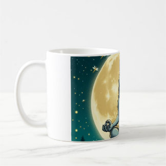 Zen wolf kaffeetasse