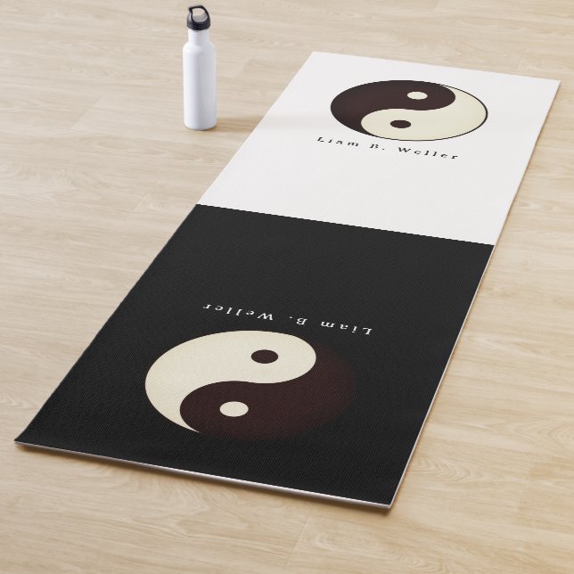 Zen Yin Yang Mindful Übung Yogamatte (Beispiel)