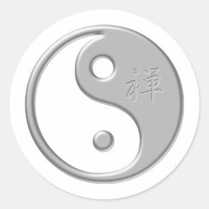 Zen Yin Yang Sticker