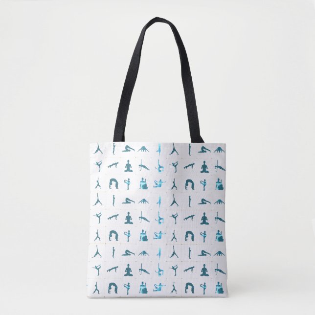 Zen Yoga Meditation Lotus Tree of Life Namaste Tasche (Vorderseite)