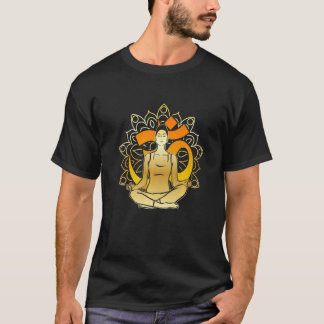 Zen-Yoga-Meditationsprämie T-Shirt