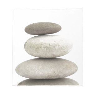 Zen yogo Steine Notizblock