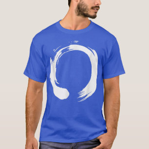 Zen-Zirkel-Pinselstrich für Yoga und Medikation T-Shirt