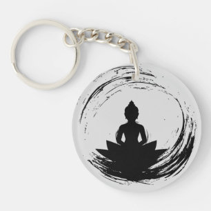 Zen Zitat: Weisheit und Meditation Schlüsselanhänger