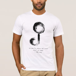 Zen Zitat: Weisheit und Meditation T-Shirt