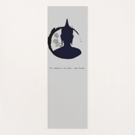 Zen Zitat: Weisheit und Meditation Yogamatte