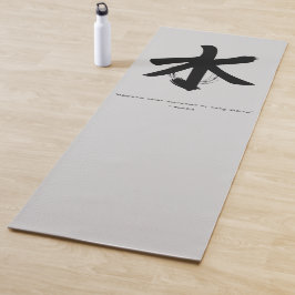 Zen Zitat: Weisheit und Meditation Yogamatte