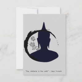 Zen Zitat: Weisheit und Medizin Postkarten