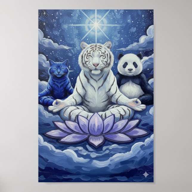 ZenAnimalPortrait Poster (Vorne)