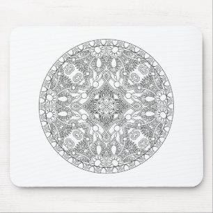 Zendala Entwurf Mousepad