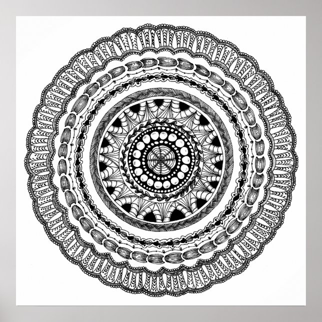 Zendala "Queste" Poster (Vorne)