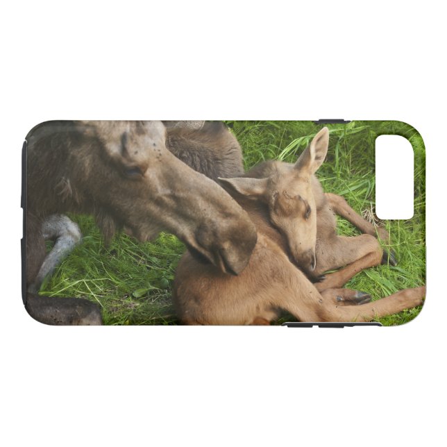 Zender Mother Moose Case-Mate iPhone Hülle (Rückseite (Horizontal))