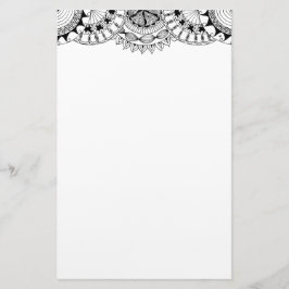 Zendoodle-Mandala-Header 2 Briefpapier