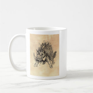 Zendula préhistorique Boar Coffee Mug
