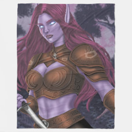 Zendyr im Wald Fleecedecke