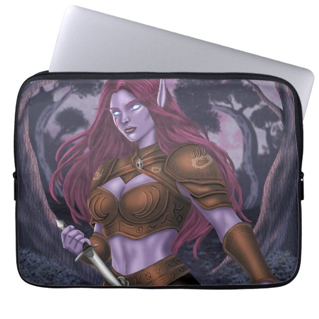 Zendyr im Wald Laptopschutzhülle (Vorderseite)