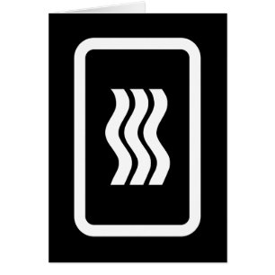 Zener Card 3 Vertikale Linienkarte