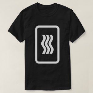 Zener Card   3 Vertikale Wavy Lines T-Shirt