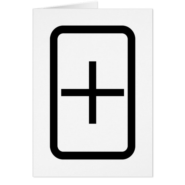Zener Card | Plus-Karte (Vorne)