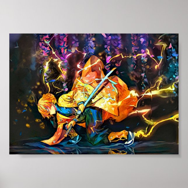 Zenitsu 1. Position Poster (Vorne)