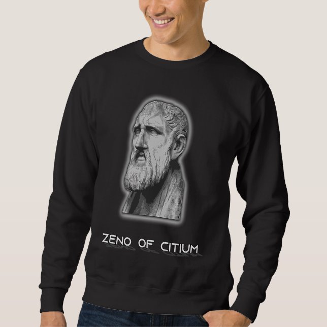 Zeno, der Gründer der Stoic School. Vater Sweatshirt (Vorderseite)