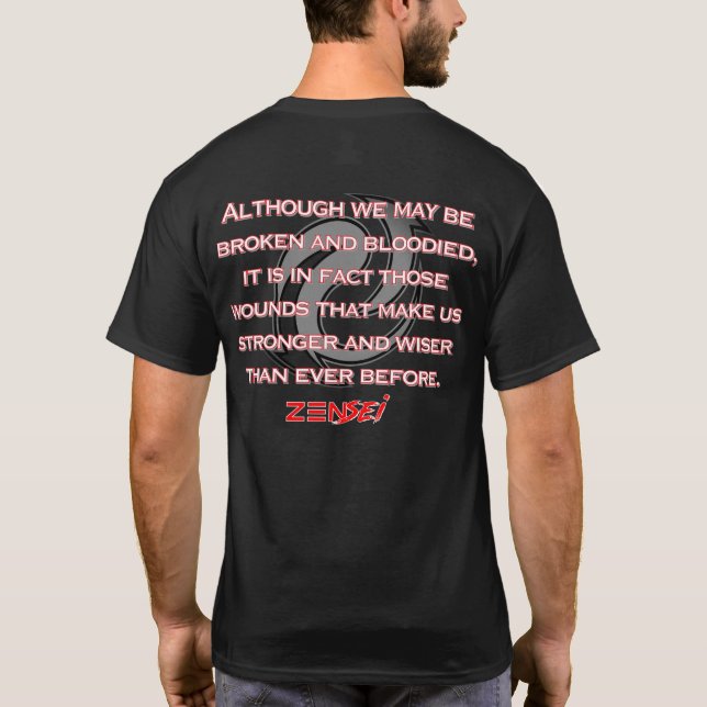 Zensei - Weitsichtiger und stärkerer T - Shirt (Rückseite)