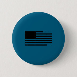 Zensierte amerikanische Flagge zensierte USA Satir Button