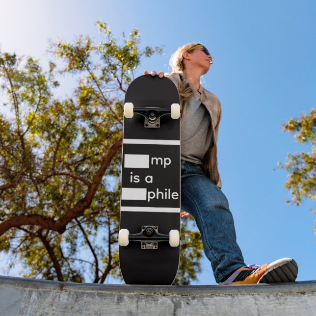 Zensierte Skateboard (Außenbereich 1)