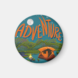 Zent Camping Adventure Magnet