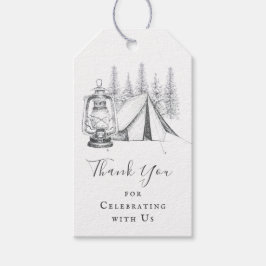 Zent Camping Sketch Gastgeschenk Hochzeit Vielen D Geschenkanhänger