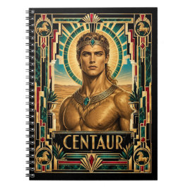 Zentauer, Art Deco Mythisch Notizblock