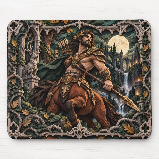 Zentaur, Paper Cut Monster Mousepad (Vorne)