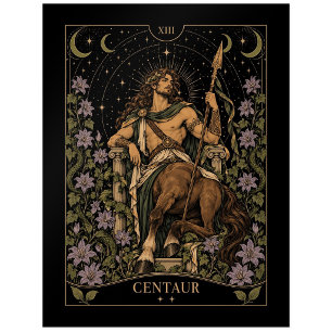 Zentaur, Sternen-Tarot-Kunst Postkarte
