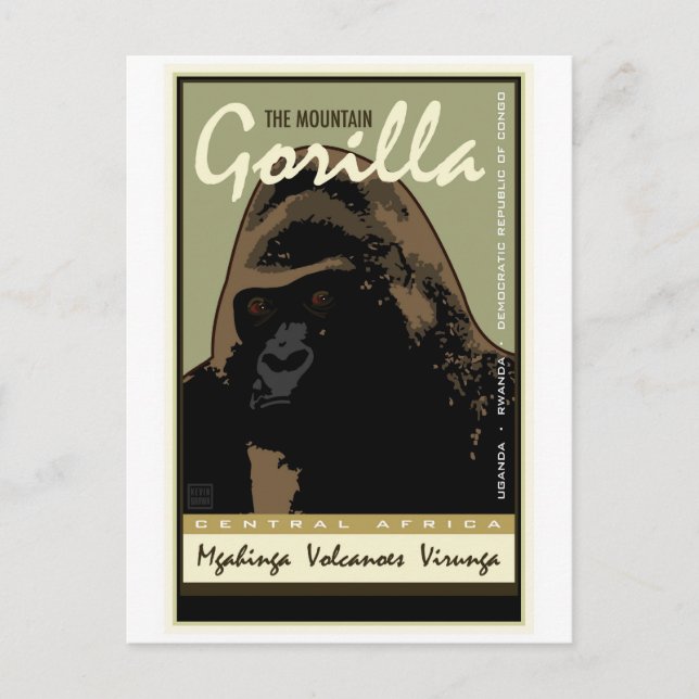 Zentralafrika Postkarte (Vorderseite)