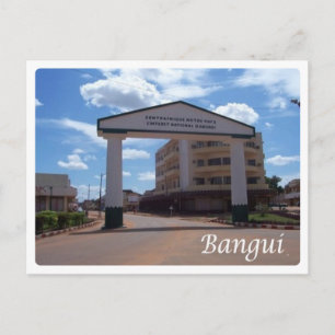 Zentralafrikanische Republik - Bangui - Postkarte