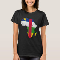 Zentralafrikanische Republik Flaggenstaaten Afrika