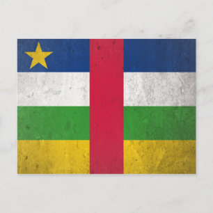 Zentralafrikanische Republik Postkarte