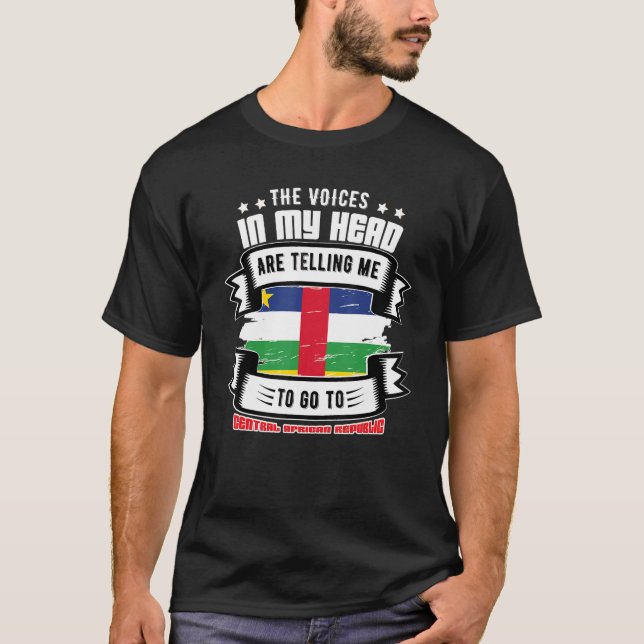 Zentralafrikanische Republik T-Shirt (Vorderseite)