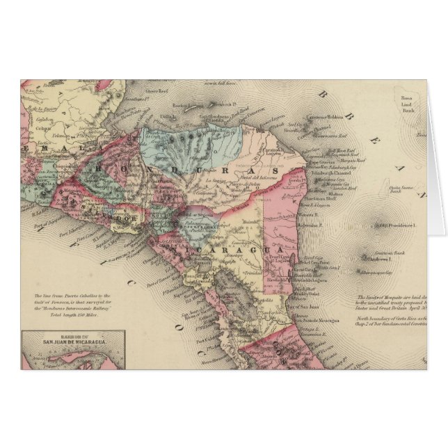 Zentralamerika 5 (Vorderseite (Horizontal))