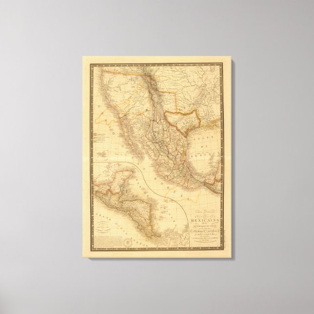 Zentralamerika 6 leinwanddruck (Vorderseite)