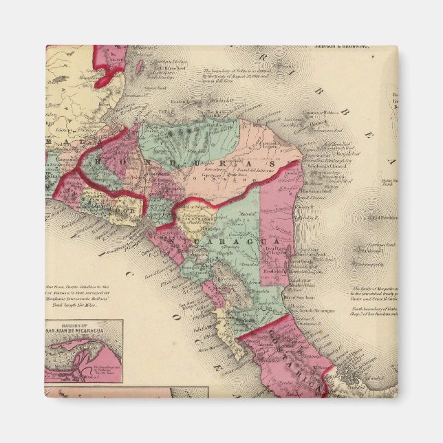 Zentralamerika 6 magnet (Vorne)