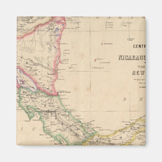 Zentralamerika 9 magnet (Vorne)