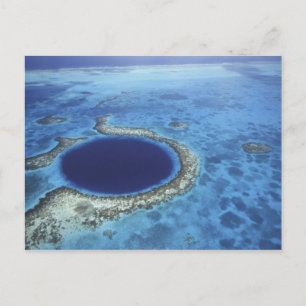 ZENTRALAMERIKA, Belize, große Korallenriffe abseit Postkarte