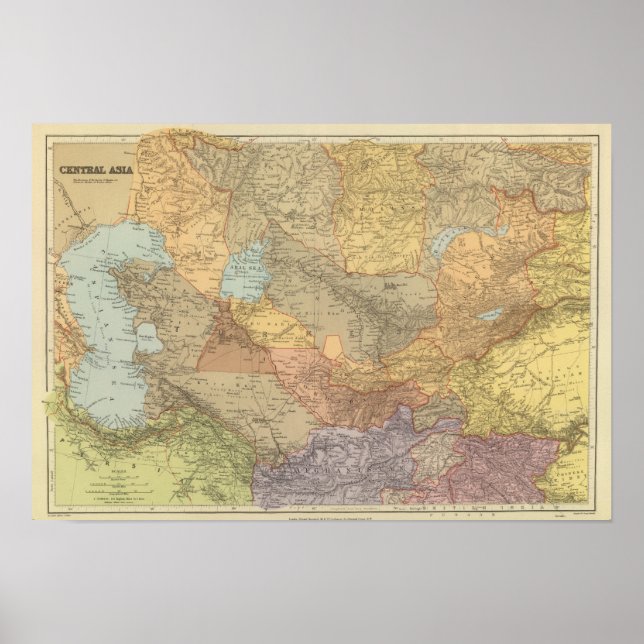 Zentralasien 2 poster (Vorne)