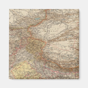 Zentralasien, Indien Magnet