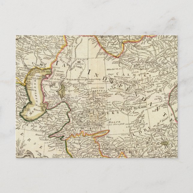 Zentralasien Postkarte (Vorderseite)