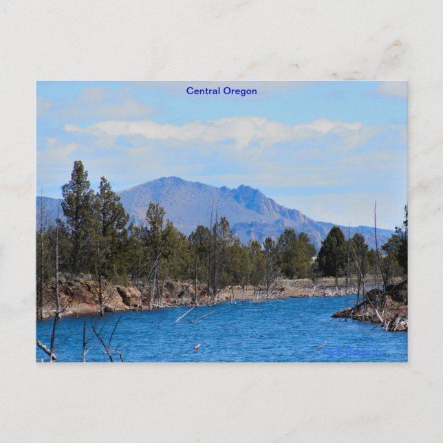 Zentralauregon Postkarte (Vorderseite)