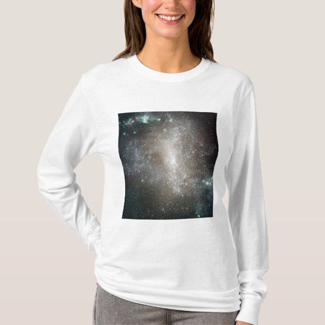 Zentrale Region der Spiralgalaxie T-Shirt (Vorderseite)
