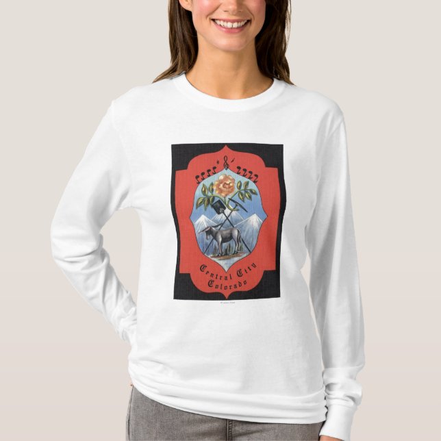 Zentrale Stadt, Colorado - offizielle T-Shirt (Vorderseite)